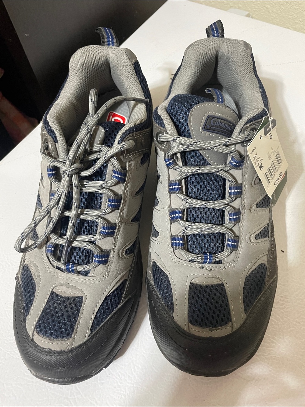 Columbia Excursion Series Men's Gray And Blue Shoes. NWT. Size 8.